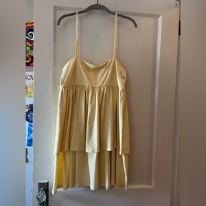 FP Beach Yellow Sundress